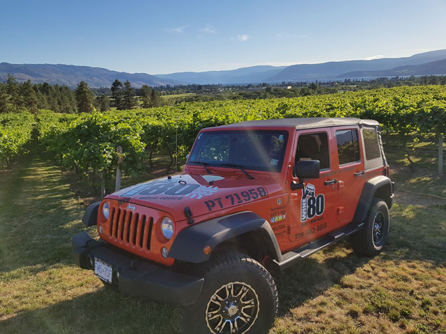 Jeep wine tours